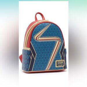 2022 NWOT Disney Parks Ms. Marvel Loungefly Mini Backpack